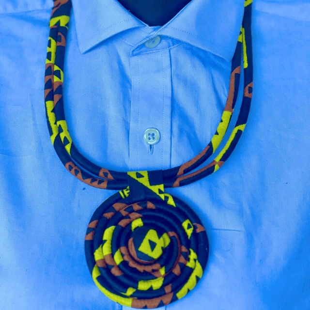 Collier en wax