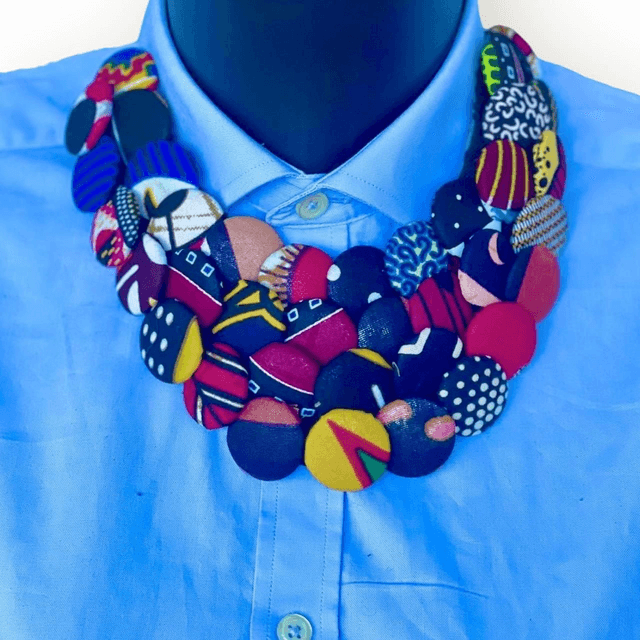 Collier en wax