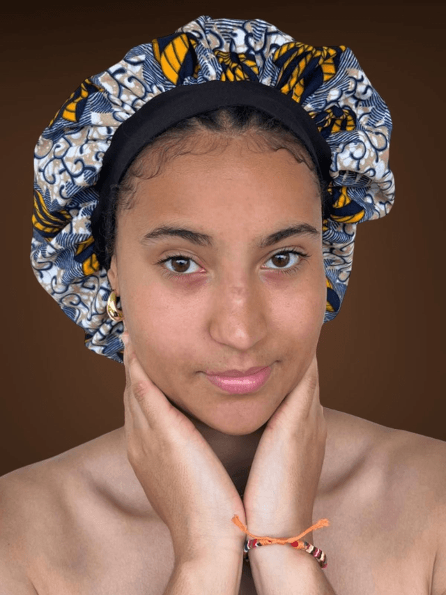 Bonnet wax et satin
