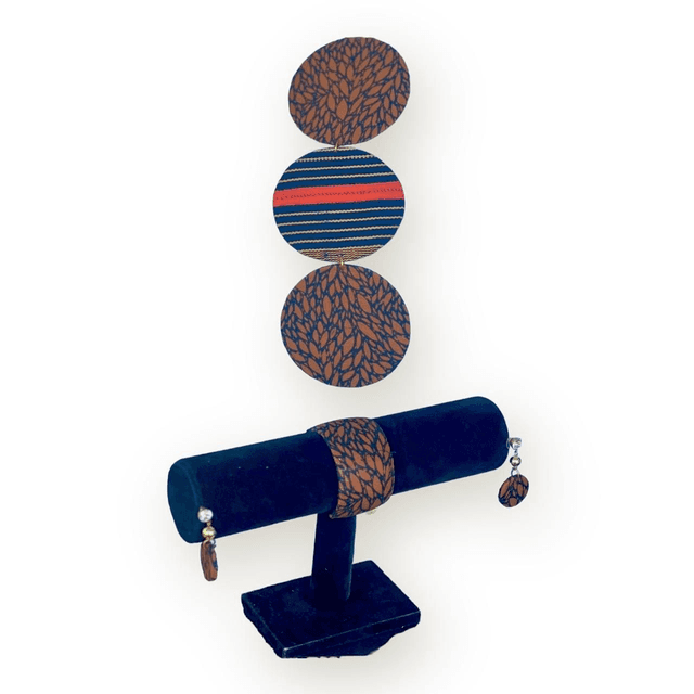 Ensemble Collier, bracelet et boucle d&#039;oreille